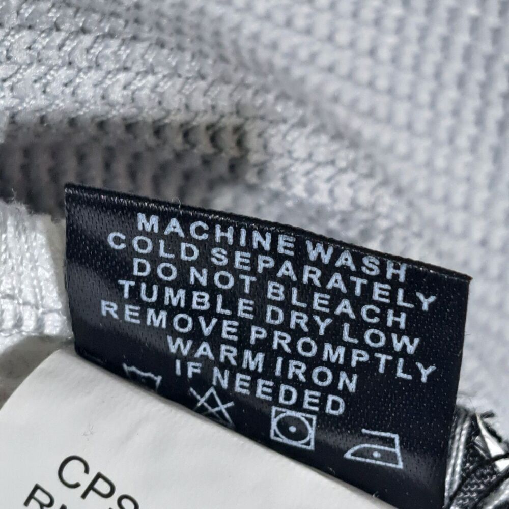 NWT NFL Team Apparel Boys Size XL 18-20 Black Raiders Jersey Shirt Long Sleeve - Picture 9 of 12